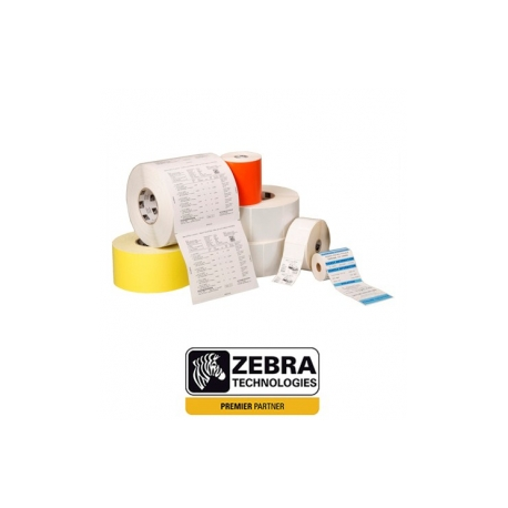 Zebra Z-Ultimate 3000T - Polyester - glossy - permanent adhesive - silver - 57 x 19 mm 53936 label(s) (8 roll(s) x 6742) labels - for Zebra 110, 140, 220, Z4Mplus, Z6MPlus, ZM400, ZM600; Xi Series 140, 170; Z Series ZM600 - 0