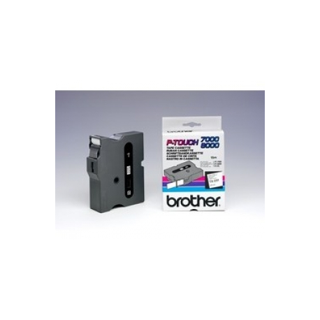 Brother TX251 - Black on white - Roll (2.4 cm) laminated tape - for P-Touch PT-30, PT-7000, PT-8000, PT-PC - 0
