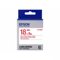 Epson LabelWorks LK-5WRN - Red on white - Roll (1.8 cm x 9 m) 1 cassette(s) label tape - for LabelWorks LW-1000, 400, 600, 700, 900, K400, Z5000, Z5010, Z700, Z710, Z900