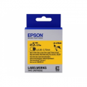 Epson LabelWorks LK-4YBA5 - Black on yellow - Roll (0.3 cm x 2.5 m) 1 roll(s) tube - for LabelWorks LW-1000, 300, 400, 600, 700, 900, K400, Z5000, Z5010, Z700, Z710, Z900