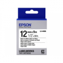 Epson LabelWorks LK-4WBB - Black on matte white - Roll (1.2 cm x 9 m) 1 cassette(s) label tape - for LabelWorks LW-1000, 300, 400, 600, 700, 900, K400, Z5000, Z5010, Z700, Z710, Z900