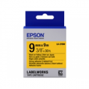 Epson LabelWorks LK-3YBW - Strong adhesive - black on yellow - Roll (9 cm x 9 m) 1 cassette(s) label tape - for LabelWorks LW-1000, 300, 400, 600, 700, 900, K400, Z5000, Z5010, Z700, Z710, Z900
