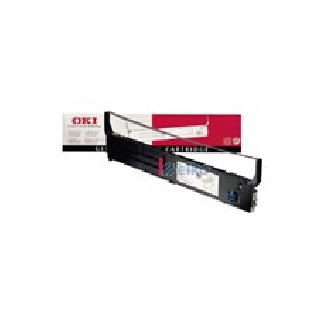 OKI - Black - print ribbon - for Microline 4410 - 0