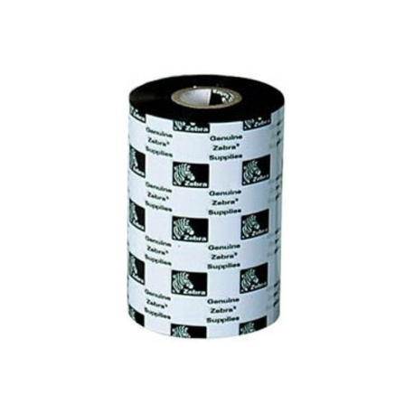 Zebra 3400 Wax / Resin - Black - 89 mm x 450 m - print ink ribbon refill (thermal transfer) - for Zebra R-140; PAX 110, 170; Xi Series 110, 140, 170, 90, 96; Z Series Z4Mplus, Z6Mplus - 0