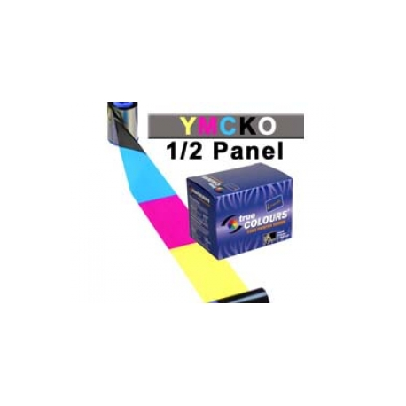 Zebra - Colour (cyan, magenta, yellow, black) - print ribbon - for ZXP Series 3, 3 QuikCard ID Solution - 0
