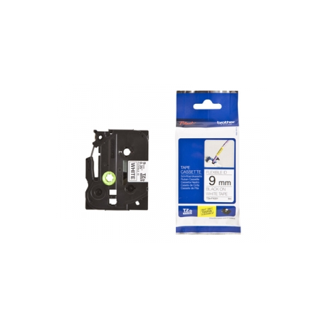 Brother TZeFX221 - Flexible tape - black on white - Roll (0.9 cm x 8 m) 1 roll(s) - for P-Touch H200, PT-1010, 1280, 190, 2030, 2470, 2730, 3600, D800, E300, H101, H105, P750 for model: Brother BA9000, Brother P-Touch GL-H100, Brother P-Touch GL-H105, Brother P-Touch PT-1000, Brother P-Touch PT-1005FB, Brother P-Touch PT-1010, Brother P-Touch PT-10 - 3