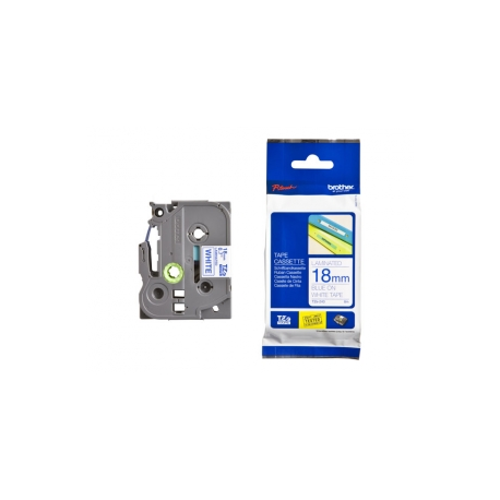 Brother TZe-243 - Standard adhesive - blue on white - Roll (1.8 cm x 8 m) 1 cassette(s) laminated tape - for Brother PT-D600; P-Touch PT-1880, D450, E550, E800, P900, P950; P-Touch Cube Plus PT-P710 - 1