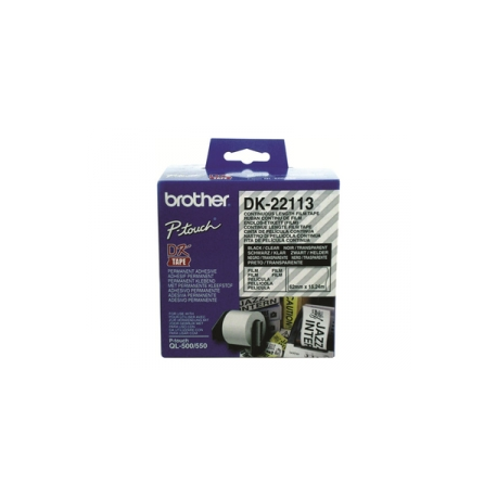 Brother DK-22113 - Clear - Roll (6.2 cm x 15.2 m) film - for Brother QL-1050, 1060, 500, 550, 560, 570, 580, 600, 650, 700, 710, 720, 820 - 2