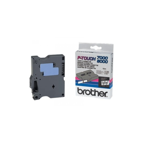 Brother TX - Black on red - Roll (2.4 cm) 1 cassette(s) laminated tape - for P-Touch PT-30, PT-7000, PT-8000, PT-PC - 1