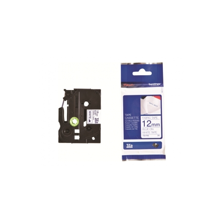 Brother TZe-FA3 - Fabric - navy blue on white - Roll (1.2 cm x 3 m) 1 cassette(s) iron-on tape - for Brother PT-D210, D600, H110; P-Touch PT-1880, D200, D450, E110, E550, E800, H110, P900 - 1