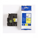 Brother TZe-FX661 - Black on yellow - Roll (3.6 cm x 8 m) 1 cassette(s) flexible tape - for P-Touch PT-3600, 530, 550, 9200, 9400, 9500, 9600, 9700, 9800, D800, E800, P900, P950