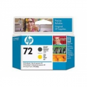HP 72 - Yellow, matte black - printhead - for DesignJet HD Pro MFP, SD Pro MFP, T1100, T1120, T1200, T1300, T2300, T770, T790, T795