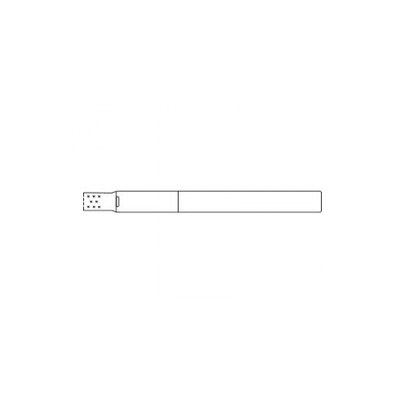 Intermec INband-II - White - 25.4 x 279.4 mm 600 label(s) (4 roll(s) x 150) wristband labels - for Intermec PC23, PC23d - 0