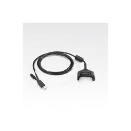 Zebra - USB cable - handheld connector (M) to USB, DC jack - for Zebra MC3000, MC3090G, MC3090R, MC3090S, MC3200 - 0