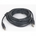 Cablexpert CCF-USB2-AMBM-6 - USB cable - USB Type B (M) to USB (M) - 1.8 m - molded - black