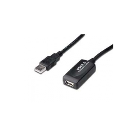 DIGITUS USB 2.0 Repeater Cable DA-73101 - USB extension cable - USB (M) to USB (F) - USB 2.0 - 15 m - active - 0