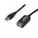 DIGITUS USB 2.0 Repeater Cable DA-73101 - USB extension cable - USB (M) to USB (F) - USB 2.0 - 15 m - active