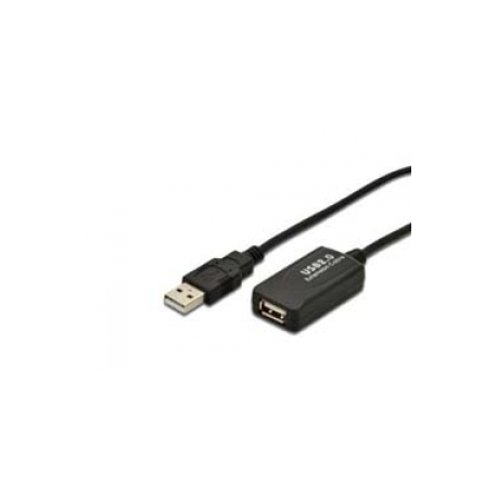 ASSMANN - USB extension cable - USB (F) to USB (M) - USB 2.0 - 5 m - active - 0