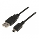 StarTech.com 0.5m Mini USB 2.0 Cable A to Mini B M / M - USB cable - USB (M) to mini-USB Type B (M) - USB 2.0 - 50 cm - black