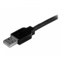 StarTech.com 15m  /  50 ft Active USB 2.0 A to B Cable - Long 15 m USB Cable - 50 ft USB Printer Cable - 1x USB A (M), 1x USB B (M) - Black (USB2HAB50AC) - USB cable - USB Type B (M) to USB (M) - USB 2.0 - 15 m - active - black - for P / N: ICUSB232D