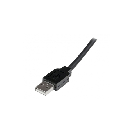 StarTech.com 25m USB 2.0 Active Extension Cable M / F - 25 meter USB A Male to USB A Female USB 2.0 Repeater  /  Extender Cable - Black - 80ft (USB2AAEXT25M) - USB extension cable - USB (F) to USB (M) - USB 2.0 - 25 m - active - black - for P / N: SVA5H2NEUA, UUSBOTG - 0
