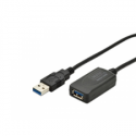 ASSMANN - USB extension cable - USB Type A (F) to USB Type A (M) - USB 3.0 - 5 m - active