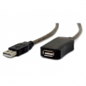 Cablexpert - USB extension cable - USB (M) to USB (F) - USB 2.0 - 10 m - black