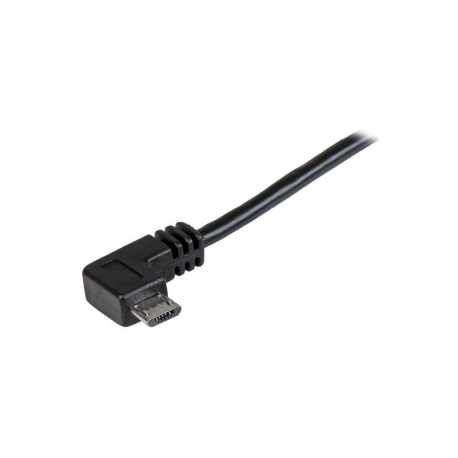 Startech 3 FT MICRO-USB CHARGING CABLE (StarTech.com Micro USB Lade/Sync-Kabel - St/St - Micro USB rechtsgewinkelt - 1m - USB au