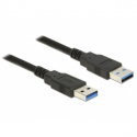 DeLOCK - USB cable - USB Type A (M) to USB Type A (M) - USB 3.0 - 50 cm - black
