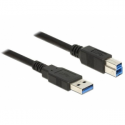 DeLOCK - USB cable - USB Type A (M) to USB Type B (M) - USB 3.0 - 1.5 m - black