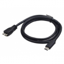 Gembird CCP-USB3-MBMCM-1M - USB cable - Micro-USB Type B (M) to USB-C (M) - USB 3.1 Gen 2 - 1.5 A - 1 m - molded - black