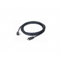 Gembird - HDMI cable - HDMI male to HDMI male - 1.8 m - black - 90° connector