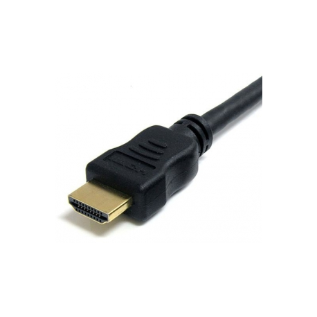 StarTech.com 1m High Speed HDMI Cable - Ultra HD 4k x 2k HDMI Cable - HDMI to HDMI M / M - 1 meter HDMI 1.4 Cable - Audio / Video Gold-Plated (HDMM1M) - HDMI cable - HDMI male to HDMI male - 1 m - shielded - black - for P / N: MSTCDP122HD - 2