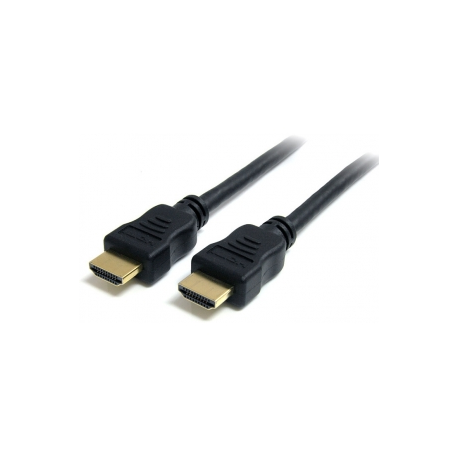StarTech.com 1m High Speed HDMI Cable - Ultra HD 4k x 2k HDMI Cable - HDMI to HDMI M / M - 1 meter HDMI 1.4 Cable - Audio / Video Gold-Plated (HDMM1M) - HDMI cable - HDMI male to HDMI male - 1 m - shielded - black - for P / N: MSTCDP122HD - 3
