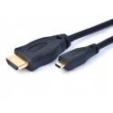 Gembird - HDMI cable - micro HDMI male to HDMI male - 3 m - black