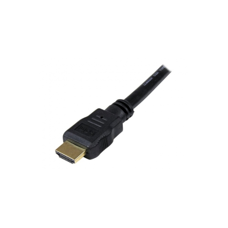 StarTech.com 1.5m High Speed HDMI Cable - Ultra HD 4k x 2k HDMI Cable - HDMI to HDMI M / M - 5 ft HDMI 1.4 Cable - Audio / Video Gold-Plated (HDMM150CM) - HDMI cable - HDMI male to HDMI male - 1.5 m - double shielded - black - for P / N: MSTCDP122HD - 0