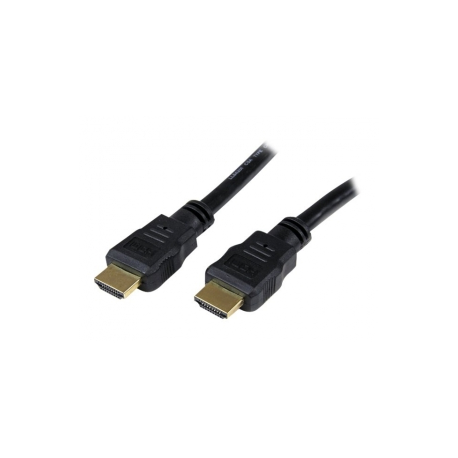 StarTech.com 0.3m 1ft Short High Speed HDMI Cable - Ultra HD 4k x 2k HDMI Cable - HDMI M / M - 30cm HDMI 1.4 Cable - Audio / Video Gold-Plated (HDMM30CM) - HDMI cable - HDMI male to HDMI male - 30 cm - double shielded - black - 0