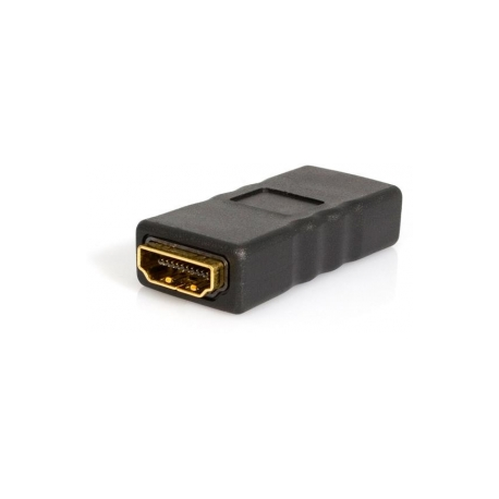 StarTech.com HDMI to HDMI Adapter, High Speed HDMI to HDMI Connector, 4K 30Hz HDMI to HDMI Coupler, HDMI to HDMI Converter - HDMI Female to HDMI Female Adapter - HDMI coupler - HDMI female to HDMI female - black - for P / N: CDP2HDMM2MB, DP2HDMM2MB, HDDVIMM3, HDMM1MP, HDMM2MP, HDMM3MP, HDPMM50, MDP2HDMM2MB - 3