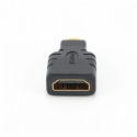 Gembird - HDMI adapter - micro HDMI male to HDMI female