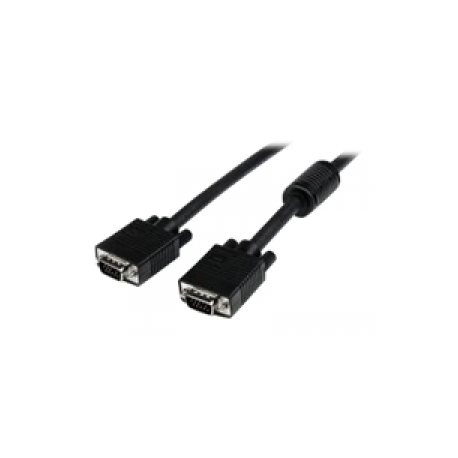 StarTech.com 2m Coax High Resolution Monitor VGA Video Cable HD15 M / M - VGA cable - HD-15 (VGA) (M) to HD-15 (VGA) (M) - 2 m - molded - black - 0