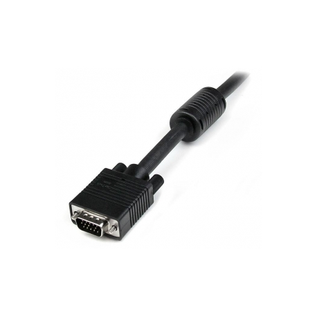 StarTech.com 2m Coax High Resolution Monitor VGA Video Cable HD15 M / M - VGA cable - HD-15 (VGA) (M) to HD-15 (VGA) (M) - 2 m - molded - black - 2
