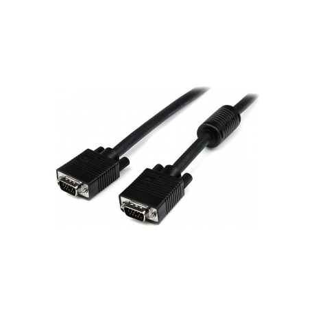 StarTech.com 2m Coax High Resolution Monitor VGA Video Cable HD15 M / M - VGA cable - HD-15 (VGA) (M) to HD-15 (VGA) (M) - 2 m - molded - black - 4