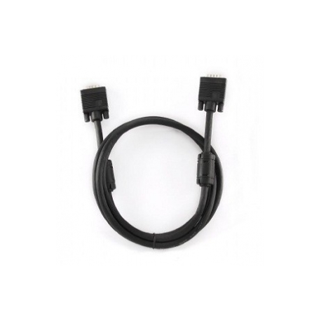 Cablexpert Premium CC-PPVGA-10-B - VGA cable - HD-15 (VGA) (M) to HD-15 (VGA) (M) - 3 m - molded, thumbscrews - black - 0