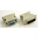 Cablexpert - VGA adapter - HD-15 (VGA) (F) to DVI-A (M) - thumbscrews