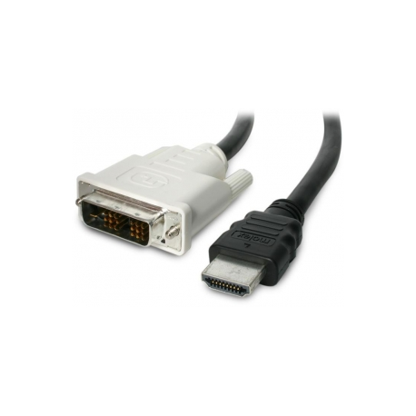 StarTech.com 1m HDMI to DVID Cable M / M - Adapter cable - HDMI male to DVI-D male - 1 m - shielded - black - 4