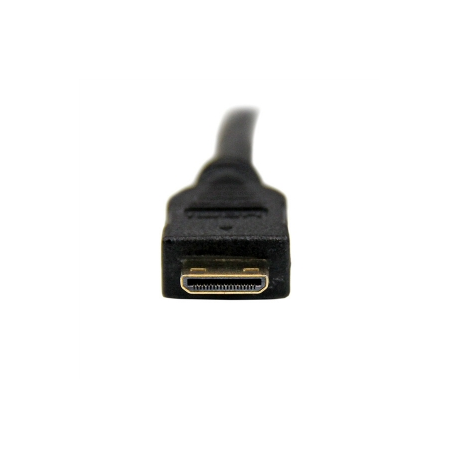 StarTech.com 2m Mini HDMI to DVI-D Cable - M / M - 2 meter Mini HDMI to DVI Cable - 19 pin HDMI (C) Male to DVI-D Male - 1920x1200 Video (HDCDVIMM2M) - Adapter cable - DVI-D male to mini HDMI male - 2 m - shielded - black - 2
