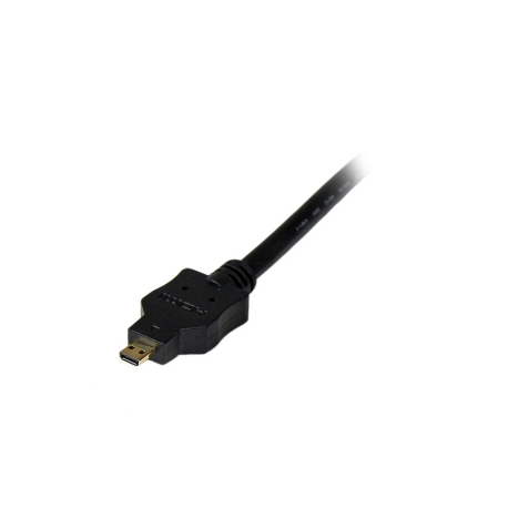 StarTech.com 1m Micro HDMI to DVI-D Cable - M / M - Video cable - HDMI  /  DVI - DVI-D (M) to micro HDMI (M) - 3.3 ft - shielded - black - HDDDVIMM1M - Adapter cable - DVI-D male to micro HDMI male - 1 m - shielded - black - 1