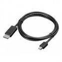 Lenovo - DisplayPort cable - Mini DisplayPort (M) to DisplayPort (M) - 2 m - for ThinkPad L470; L570; P51; T470; W550; ThinkStation P330 Gen 2; P34X; P350; P520; P620