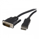 StarTech.com 10 ft DisplayPort to DVI Video Adapter Converter Cable - M / M (DP2DVIMM10) - DisplayPort cable - DisplayPort (M) to DVI-D (M) - 3 m - black - for P / N: DPPNLFM3, DPPNLFM3PW