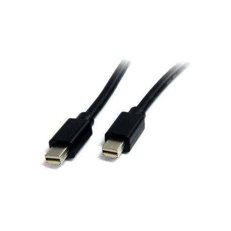 StarTech.com 2m Mini DisplayPort 1.2 Cable M / M Mini DisplayPort 4k - DisplayPort cable - Mini DisplayPort (M) to Mini DisplayPort (M) - 2 m - black - 1